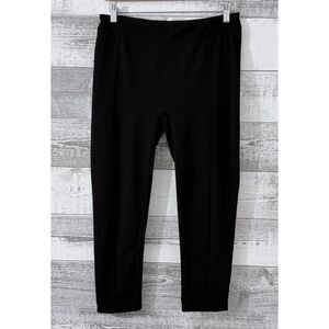 Spanx Assets "Red Hot Label" Leggings Womens size XL Black Athleisure Crop